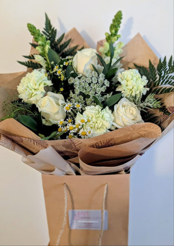 Sympathy bouquet delivered in Congleton by Sarah's Flowers Cheshire